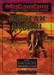 African Safari: Medium Dark Roast - Red Clover Coffee