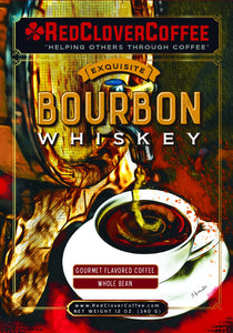 Exquisite Bourbon Whiskey: Gourmet Flavored - Red Clover Coffee