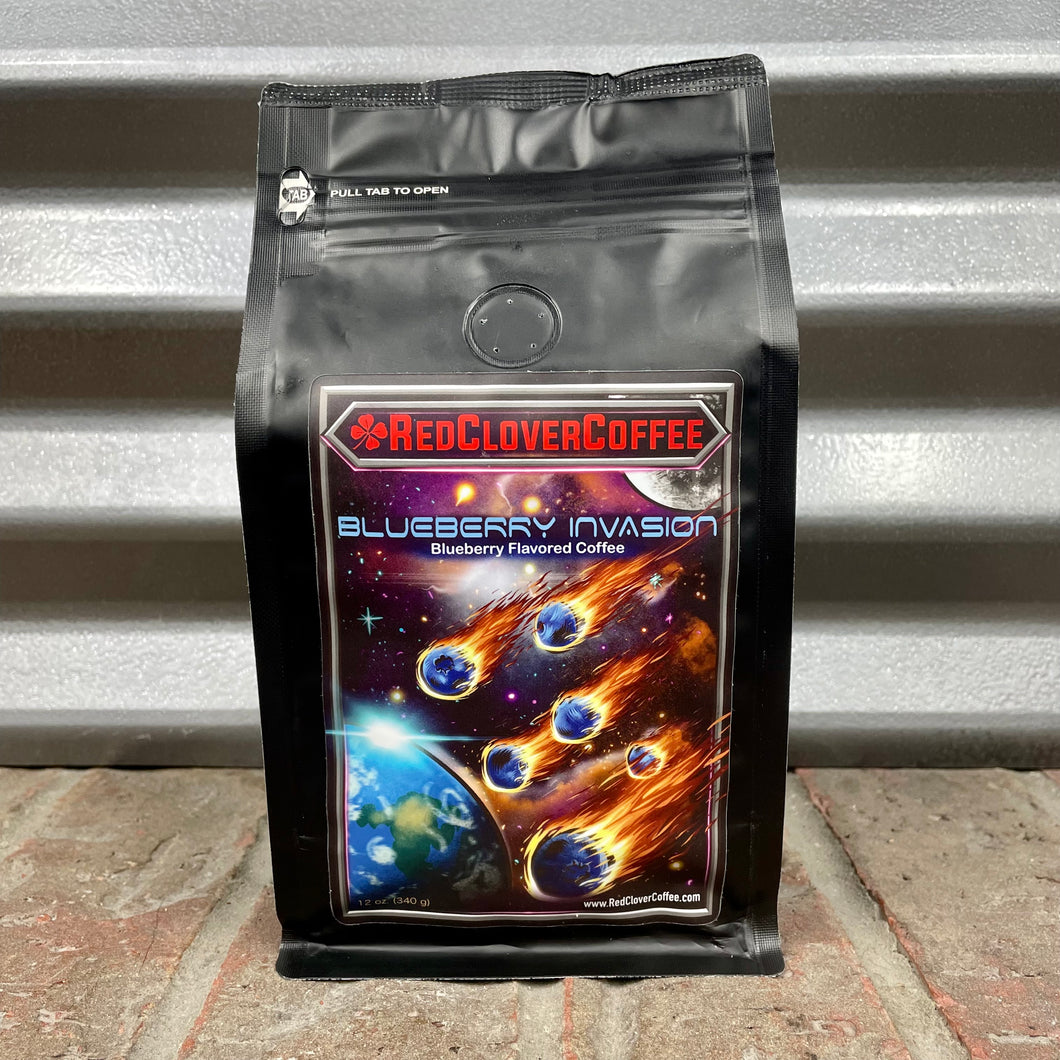 Blueberry Invasion: Flavored Coffee